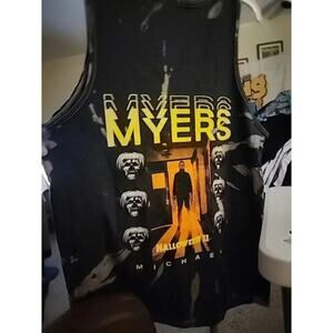 Michael Myers Halloween II Sleeveless Small NWT Excellent A102 Nice Horror